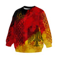 German Flag Eagle Kids Sweatshirt
