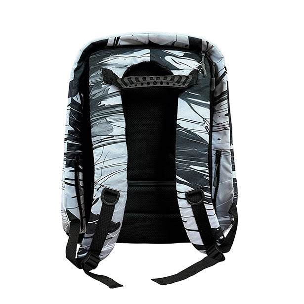 Mochila para portátil antirrobo con escudo de Alemania y cremalleras ocultas