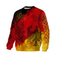 Germany Flag Eagle Graphic Print Sweatshirt