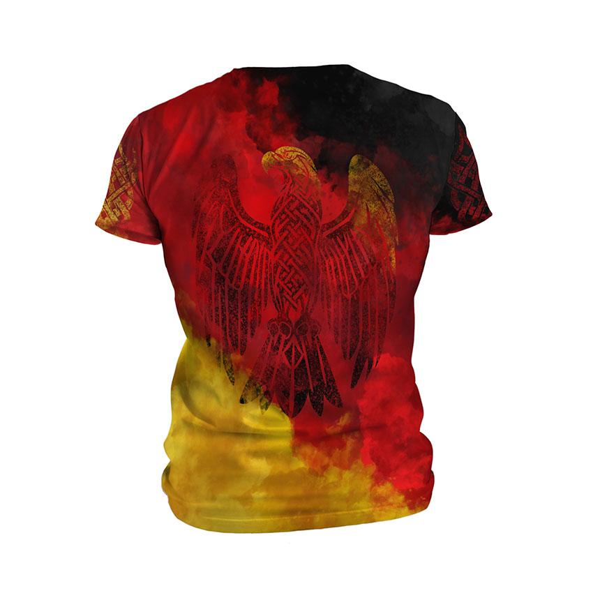 Germany Flag Kids Athletic Performance T-Shirt Custom Sports Jersey