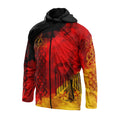 Germany Heritage Windbreaker Jacket with Custom Graphic Print