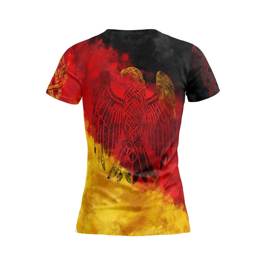 Women's Germany National Pride Performance Sport T-Shirt