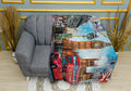 I Love UK London Landmarks Plush Throw Blanket