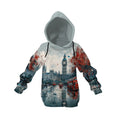 London Big Ben Youth Graphic Hoodie