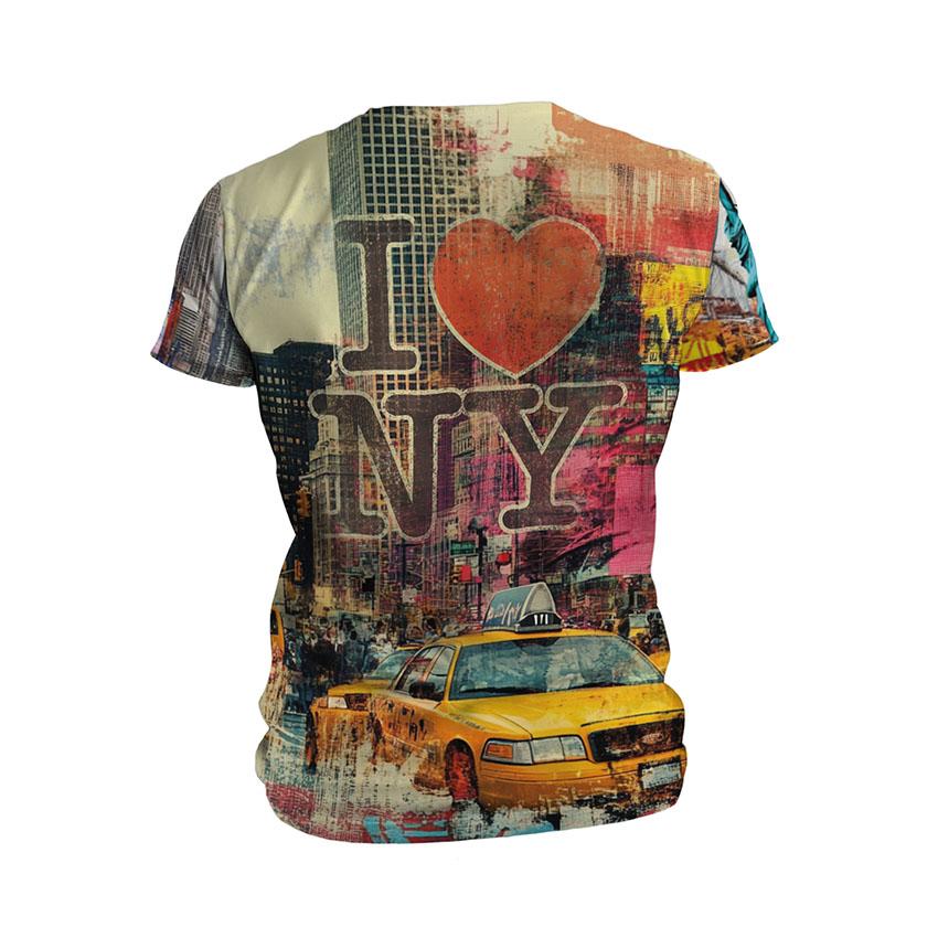 Men's Statue of Liberty New York Graphic Performance Shirt