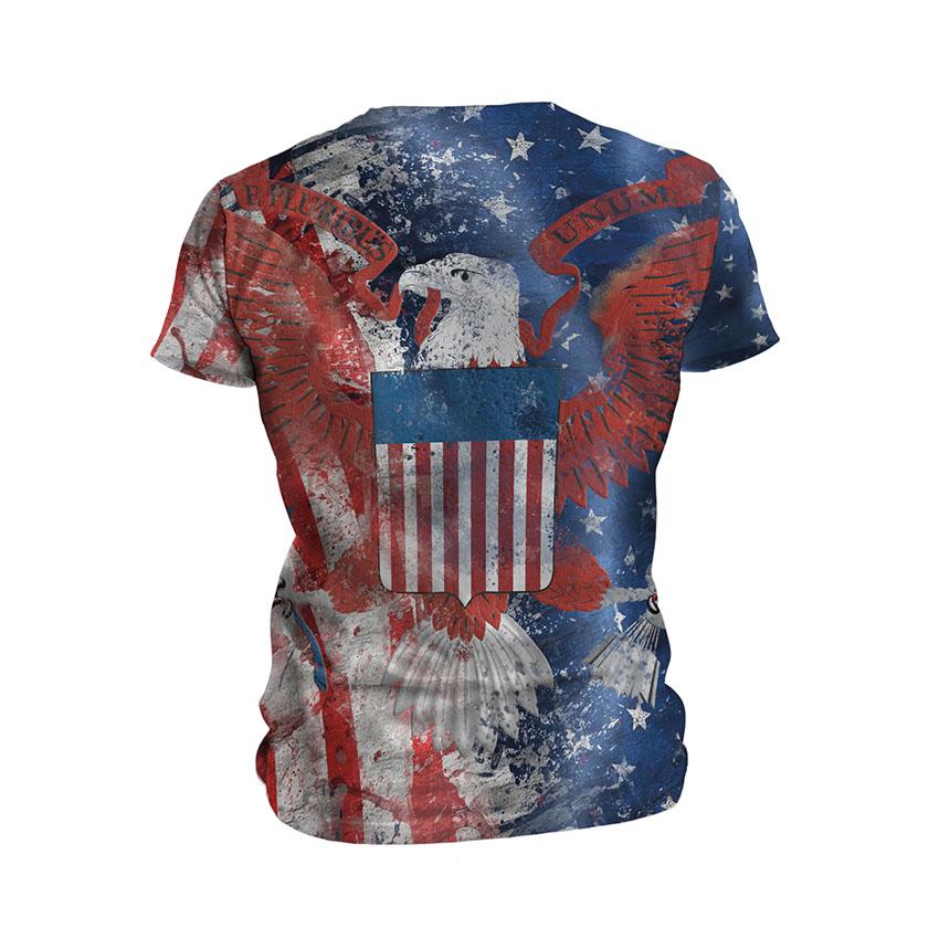 Men's USA Graphic Performance Athletic T-Shirt