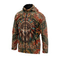 Native American Indian Wolf Art Classic Windbreaker Jacket