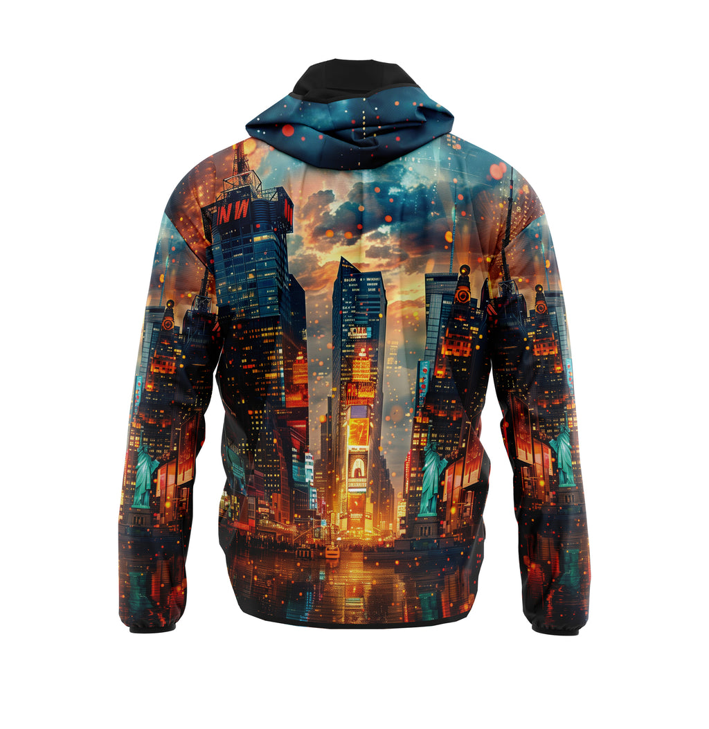 New York Skyline Sport-Windbreaker leichte Outdoor-Jacke