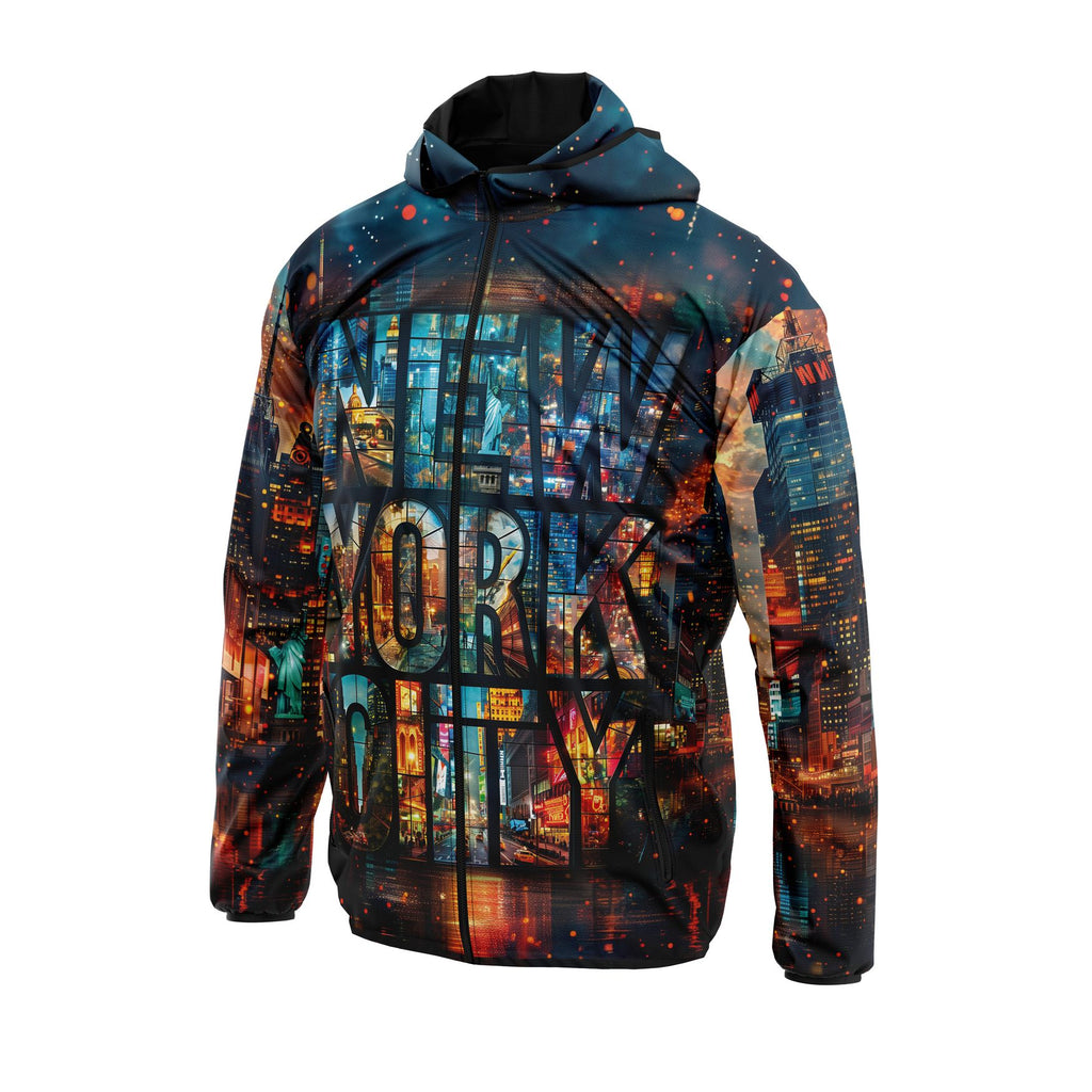 New York Skyline Sport-Windbreaker leichte Outdoor-Jacke