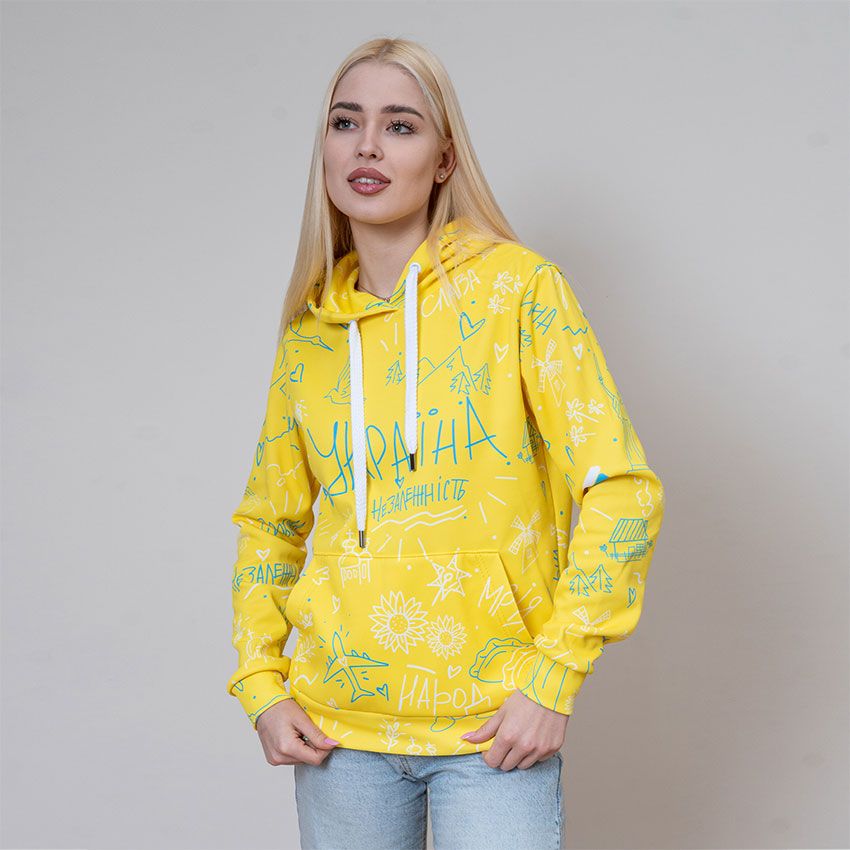 Women's Spain Map Graphic Hoodie Soft Fleece Souvenir Sweatshirt